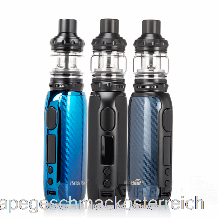 Eleaf Istick Rim C 80w Starter Kit Red Vape Geschmack